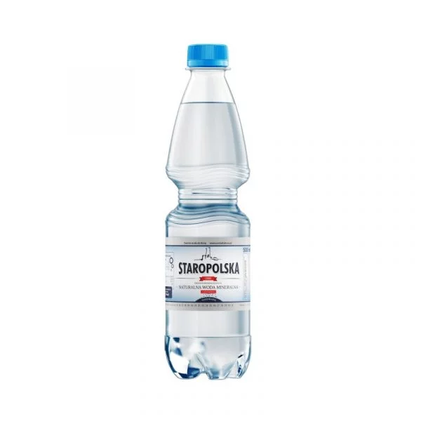 Woda Staropolska 0,5l gazowana PALETA 1512 butelek - 0,62zł / szt.